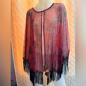 Kreepsville mesh cape